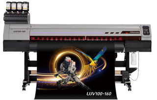 Closer Look – Mimaki UJV 100-160 UV LED Printer